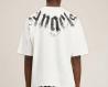 BIG NECK LOGO LOOSE TEE Bianco