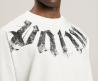 BIG NECK LOGO LOOSE TEE Bianco