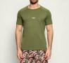 50517970 T-SHIRT RN SLIM FIT Verde