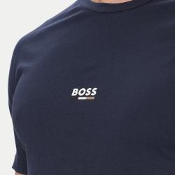 50517970 T-SHIRT RN SLIM FIT Blu