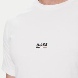 50517970 T-SHIRT RN SLIM FIT Bianco