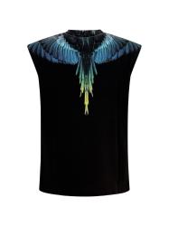 T-SHIRT JERSEY SLEEVELESS MAN Nero