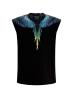 T-SHIRT JERSEY SLEEVELESS MAN Nero