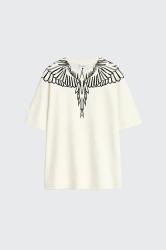 JERSEY T-SHIRT wings Beige
