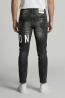 IUD023 DENIM LOGO Nero