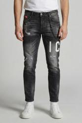 IUD023 DENIM LOGO Nero