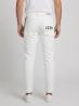 IUD033 DENIM LOGO NERO SU TASCA Bianco