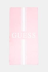 GUESS LOGO MICROFIBER TOWEL Rosa