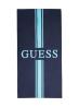 GUESS LOGO MICROFIBER TOWEL Blu
