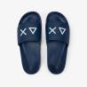 X36110 SLIPPERS LOGO Bu scuro
