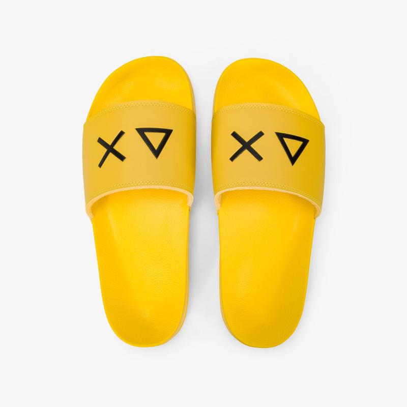 X36110 SLIPPERS LOGO Giallo
