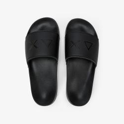 X36110 SLIPPERS LOGO Nero