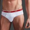IUM03 SLIP EL.ROSSO TRI PACK Bianco