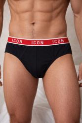 IUM03 SLIP EL.ROSSO TRI PACK Nero