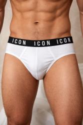 IUM04 SLIP3-PACK  EL.JER. BIEL  Bianco 