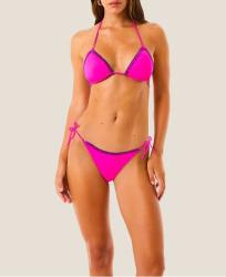 126WBWBK5631 TRIANGOLO COLOR CROCHE Fucsia