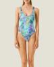 126WBWIN5872 COSTUME INTERO PACH ANIMALIER  Multicolore