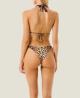 126WBWBK5892 TRIANGOLO NODI E SLIP LEO TOUCH Beige