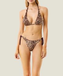 126WBWBK5892 TRIANGOLO NODI E SLIP LEO TOUCH Beige