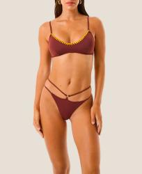 126WBWBK5635 TOP COLOR CROCHE Marrone