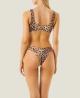 126WBWBK5893 BIKINI TOP LEO TOUCH Beige