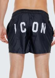 IUW001 BERMUDA C/LOGO RETRO Nero