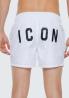 IUW001 BERMUDA C/LOGO RETRO Bianco
