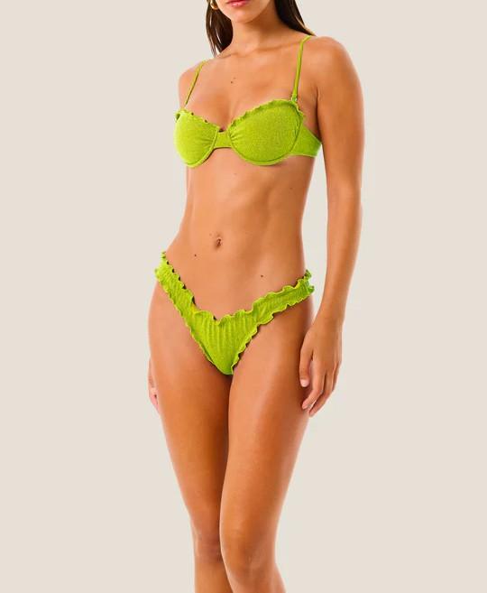 126WBWBK5711 BALCONCINO COLOR LUREX Verde