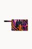 126WACPO5952 POCHETTE CAPRI HYPNOTIC ZEBRA Multicolore