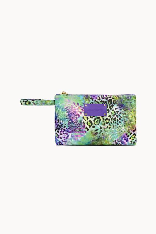 126WACPO5951 POCHTTE CAPRI PATCH ANIMALIER  Multicolore