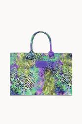 126WACBO5939 BAG BIG SAIN TROPEZ PACH ANIMALIER  Multicolore
