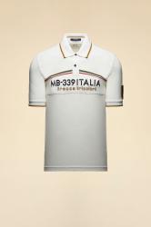 261PO192UJP00002 PIQUE' TRI Bianco
