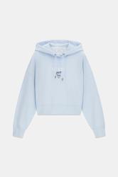 W6RQ00K6814 GJ DROP SHOULDER BAKER CROPPED  Azzurro