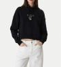 W6RQ00K6814 GJ DROP SHOULDER BAKER CROPPED  Nero 