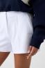 V6GD01K2927 SARAH PIQUE SHORT Bianco