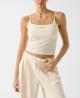 V6GP18K347 JASEMINE TOP Bianco Panna