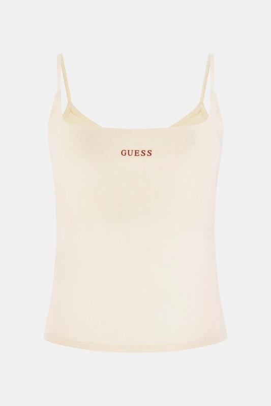 V6GP18K347 JASEMINE TOP Bianco Panna