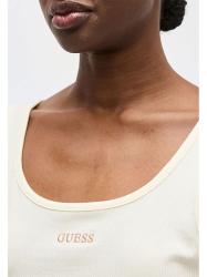 V6GP05K2970 CIRCE SL RIB TANK Bianco Panna