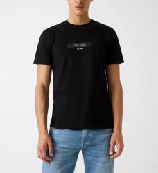M6RI17J1314 SS CN LOGO BOX TEE Nero