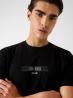 M6RI17J1314 SS CN LOGO BOX TEE Nero