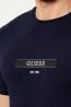 M6RI17J1314 SS CN LOGO BOX TEE Blu