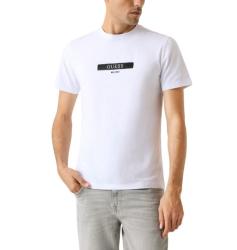 M6RI17J1314 SS CN LOGO BOX TEE Bianco