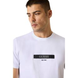 M6RI17J1314 SS CN LOGO BOX TEE Bianco