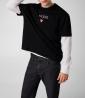 M6RI45K8HM0 GJ SS OS BAKER LOGO TEE Nero