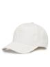 TRAINGLE LOGO EMBOSSED CAP Bianco