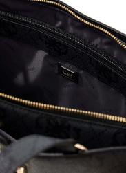 JANIE LOGO TOTE Nero 