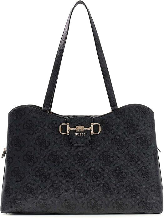 JANIE LOGO TOTE Nero 