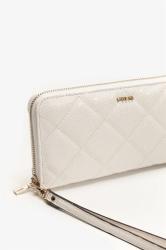 LIBBY SLG LARGE ZIP AROUND Bianco Panna