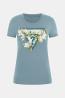 W6RI35J1314 SS CN CAMELIA TRIANGLE TEE Verde