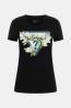 W6RI35J1314 SS CN CAMELIA TRIANGLE TEE Nero 